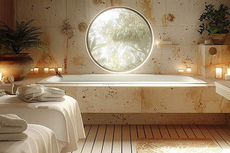 Bagno con SPA o mini SPA in casa: rilassarsi ogni giorno con soluzioni personalizzate