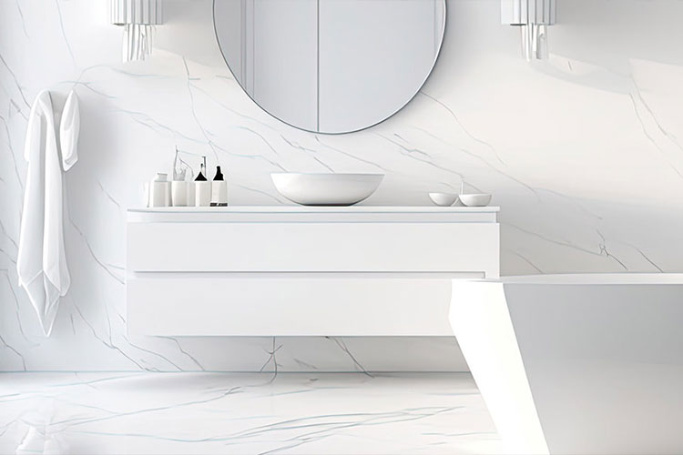 Bagno total white: eleganza senza tempo e luminosità per ogni stile