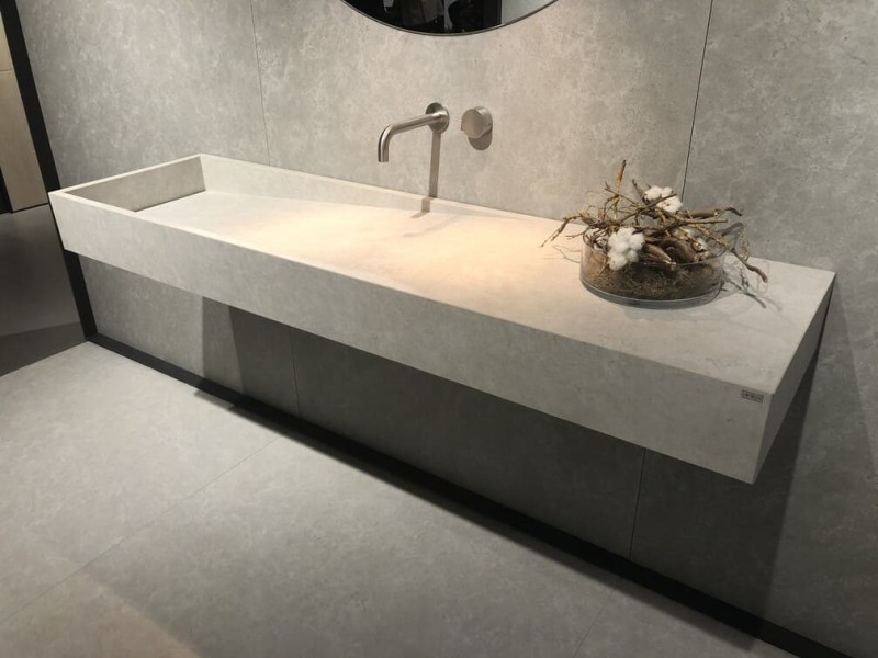 arredo bagno moderno linee essenziali