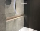 bagno con doccia walk in al posto della vasca