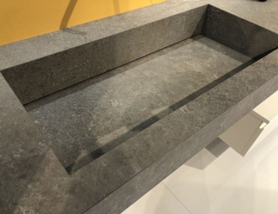 mobile bagno industriale effetto cemento